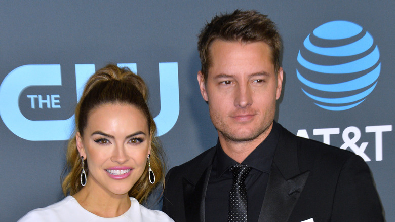 Chrishell Stause and Justin Hartley, the CW 