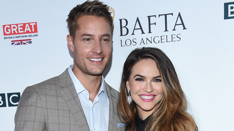 Chrishell Stause and Justin Hartley at BAFTA