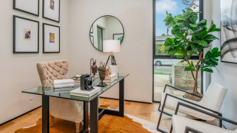 The office in John Legend and Chrissy Teigen's West Hollywood home