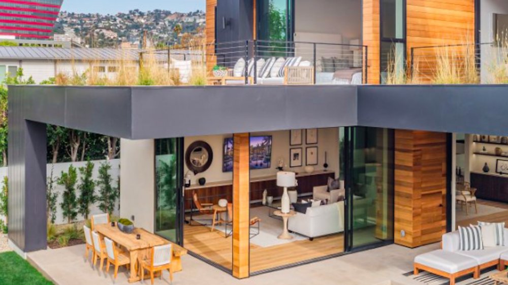 The decks of John Legend and Chrissy Teigen's West Hollywood home