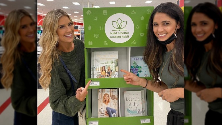 Christina Haack, Cara Clark show off book