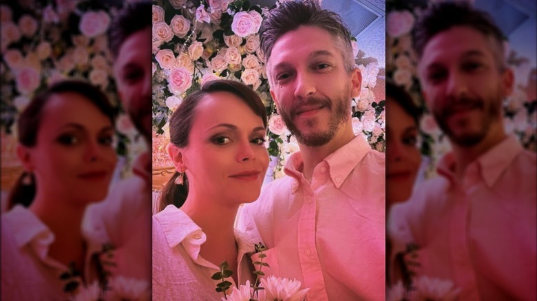 Christina Ricci and Mark Hampton wedding