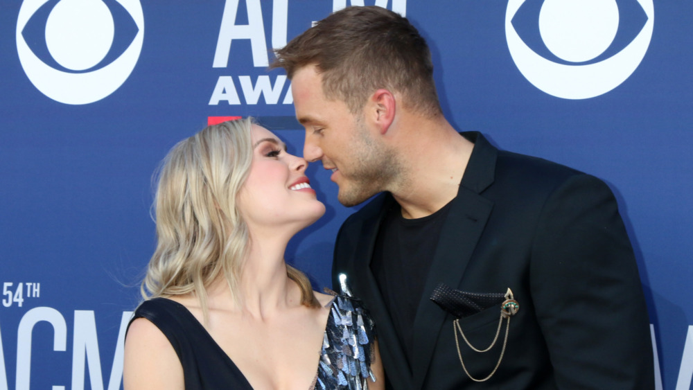 Colton Underwood, Cassie Randolph almost kissing