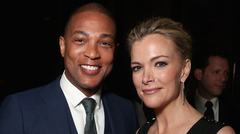 Don Lemon and Megyn Kelly smiling