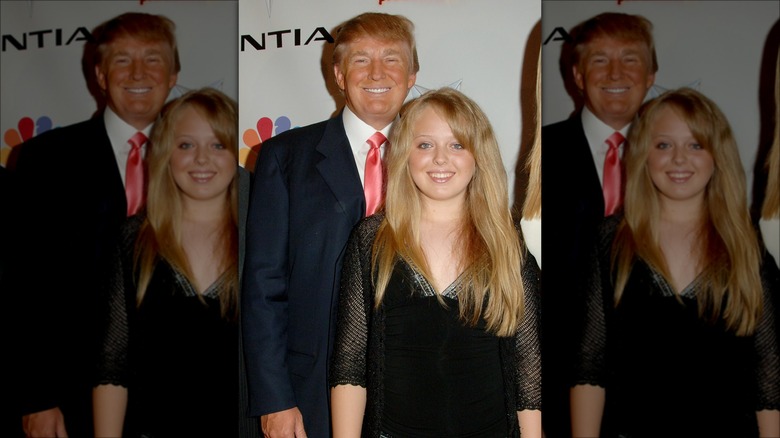 Donald Trump and Tiffany Trump