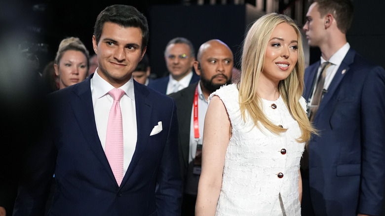 Michael Boulos and Tiffany Trump