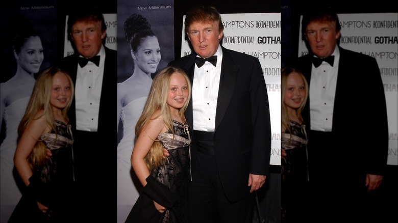 Tiffany Trump and Donald Trump