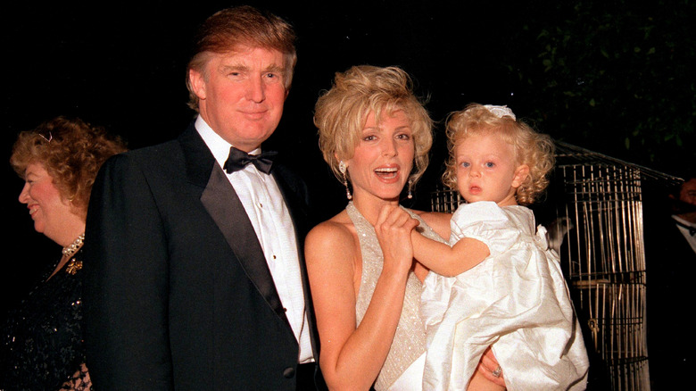 Donald Trump, Marla Maples, Tiffany Trump