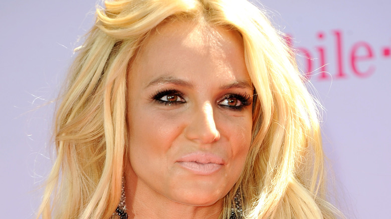 Britney Spears on the red carpet.