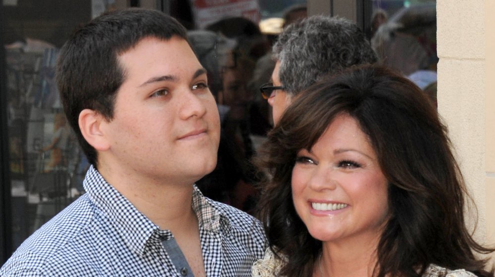 Wolfgang Van Halen and Valerie Bertinelli