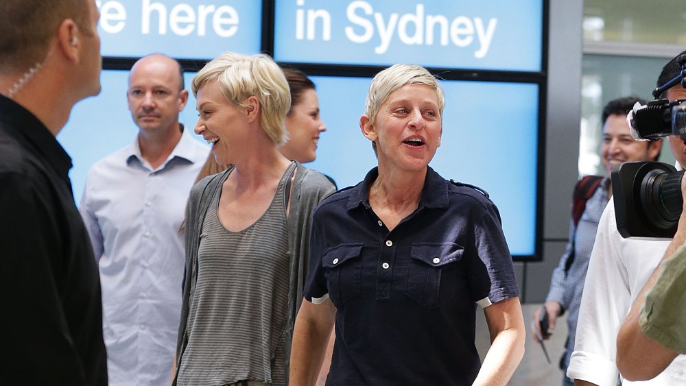 Ellen DeGeneres and Portia de Rossi