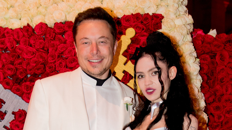 Grimes and Elon Musk