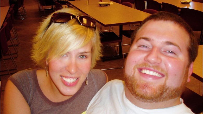 Erin and Ben in their college days