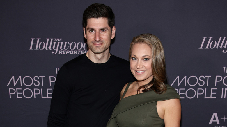 Ben Aaron and Ginger Zee attend The Hollywood Reporter Most Powerful People In Media﻿