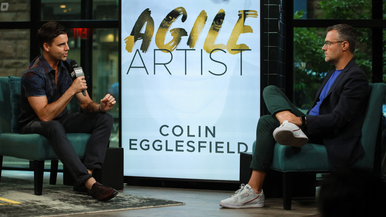 Colin Egglesfield talking about his book