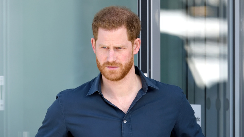 Prince Harry walking in 2020