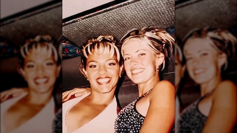 Throwback photo of Cassie Schienle and Christina Hall
