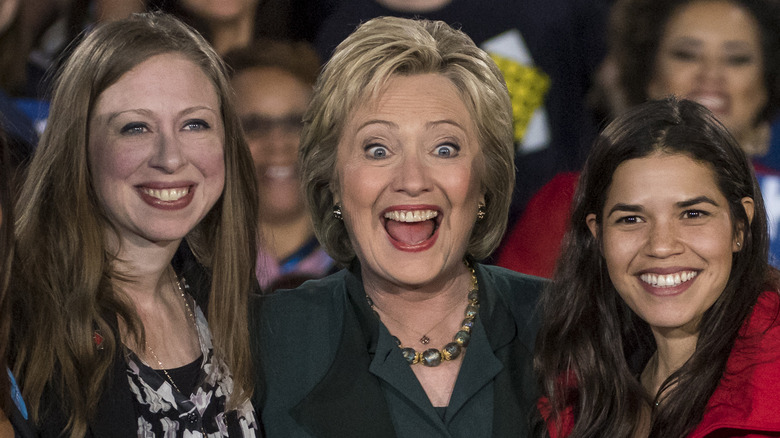 Hillary Clinton Nods to Friendship with America Ferrera: 'She's