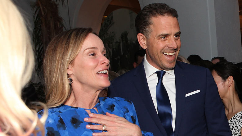 Hunter Biden and Kathleen Buhle laughing