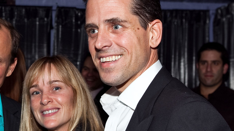 Hunter Biden and Kathleen Buhle smiling