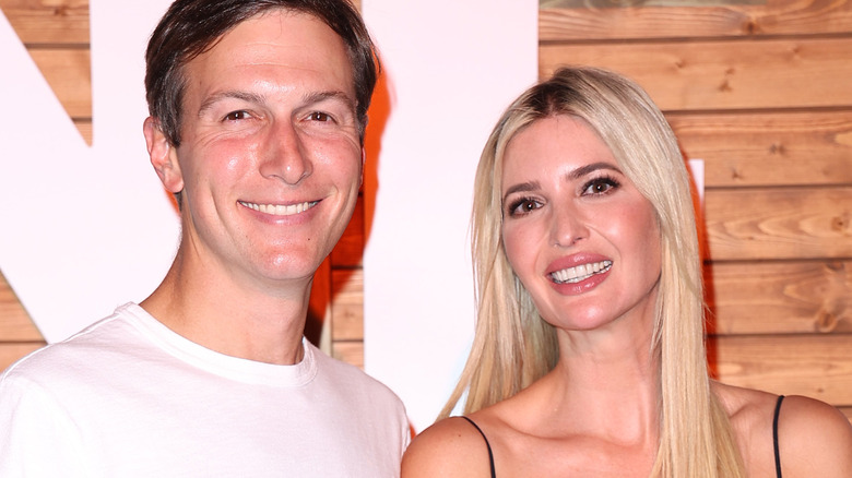 Jared Kushner and Ivanka Trump at an event