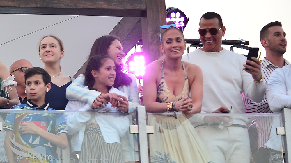 J Lo A Rod and Children