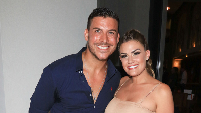 Brittany Cartwright and Jax Taylor smiling