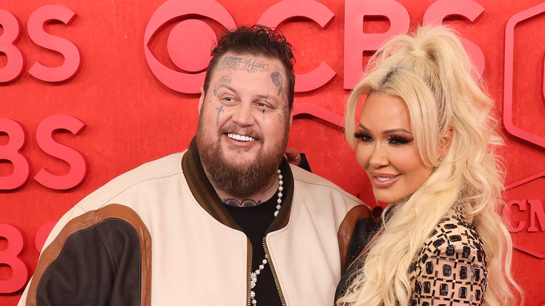 Jelly Roll and Bunnie Xo at 2024 CMT Music Awards