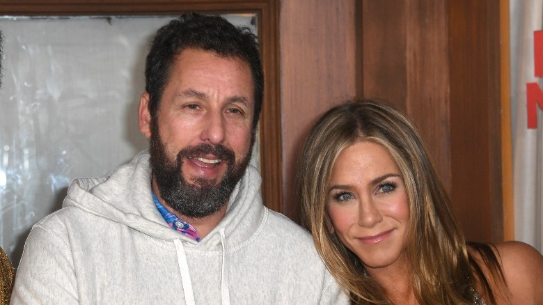 Adam Sandler and Jennifer Aniston