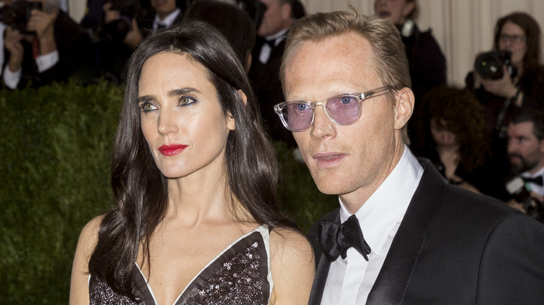 Jennifer Connelly and Paul Bettany attending an event