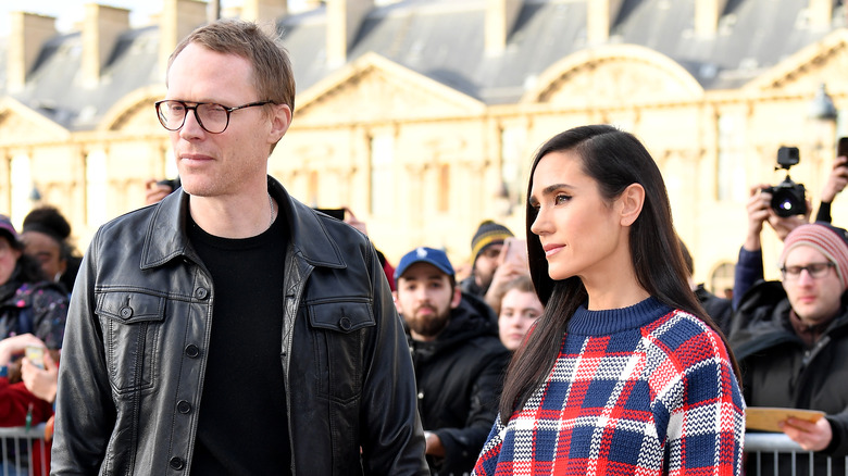 Jennifer Connelly and Paul Bettany attending an event