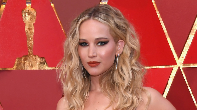 Jennifer Lawrence at the 2018 Oscars