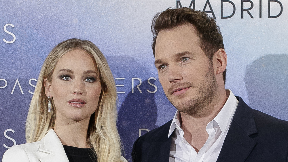 Chris Pratt and Jennifer Lawrence co-stars