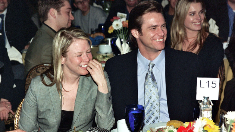 Jim Carrey and Renee Zellweger smiling