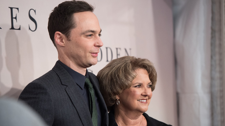 Jim Parsons and his mother Judy Parsons attending the 2016 