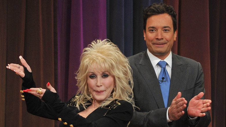 Jimmy Fallon and Dolly Parton