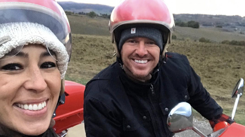 Chip and Joanna Gaines smiling 