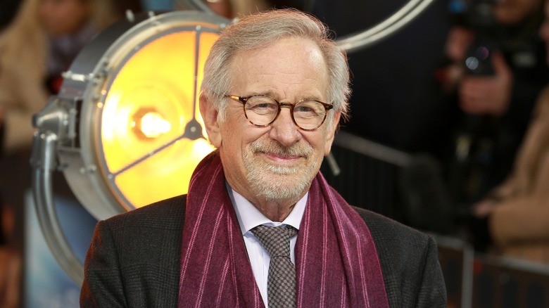 Steven Spielberg smiling