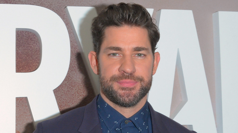 John Krasinski on the red carpet.