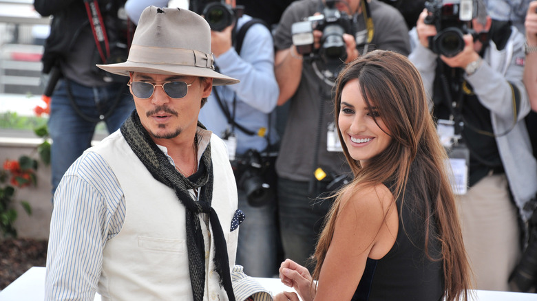 Johnny Depp and Penelope Cruz