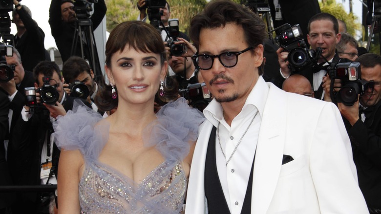 Johnny Depp and Penelope Cruz