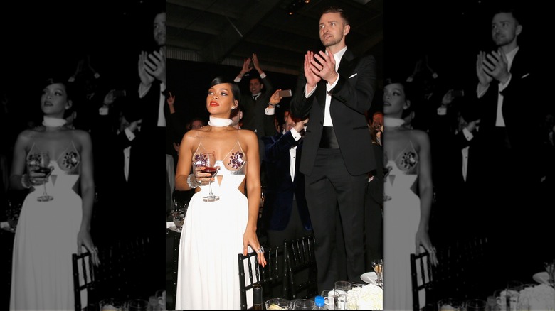 Justin Timberlake and Rihanna