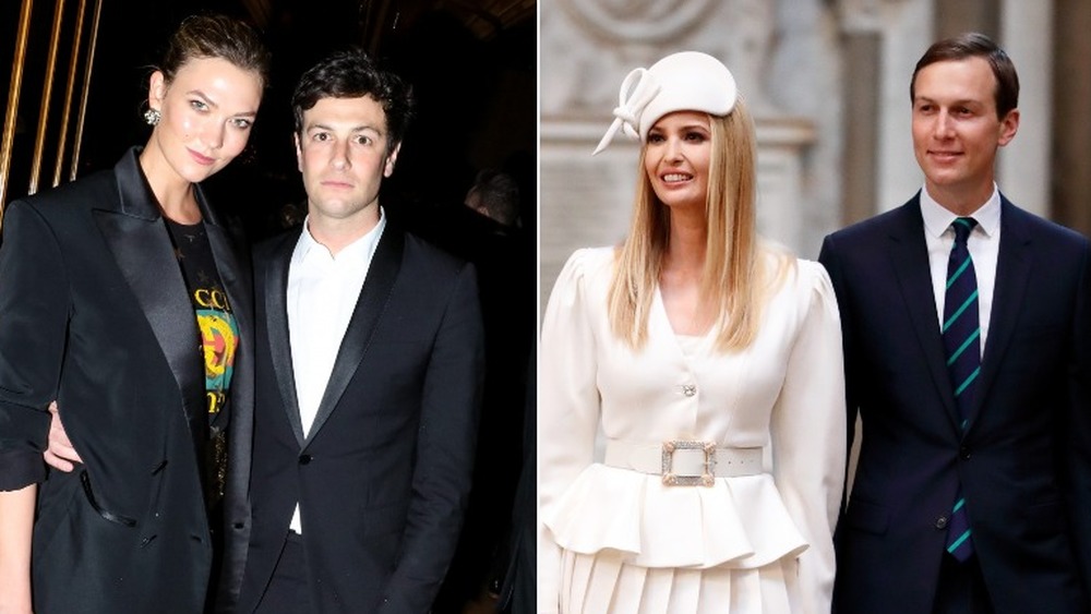 Karlie Kloss and Josh Kushner, Ivanka Trump and Jared Kushner