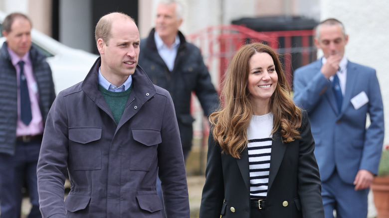 Kate Middleton and Prince William at St. Andrews