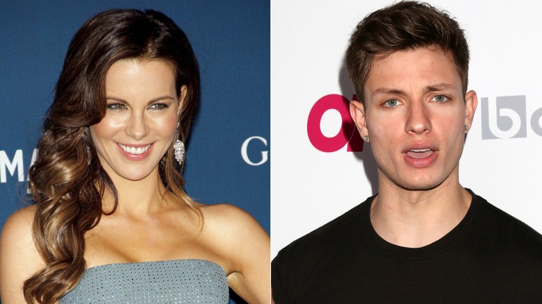 Split image: Kate Beckinsale and Matt Rife