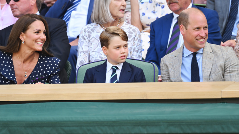 The Wales Family at Wimbledon 