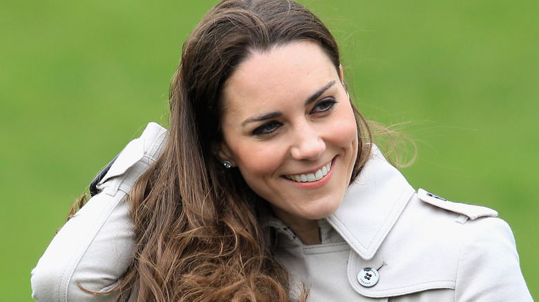 Princess Catherine smiling