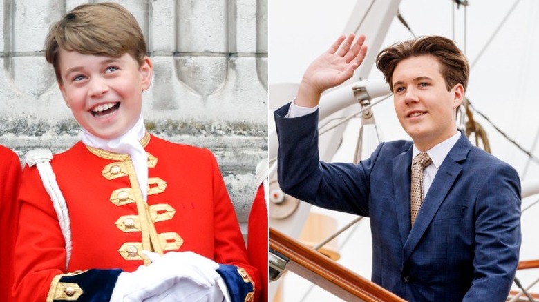 Prince George and Prince Christian