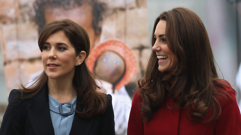 Princess Catherine and Princess Mary in Copenhagen, 2011 