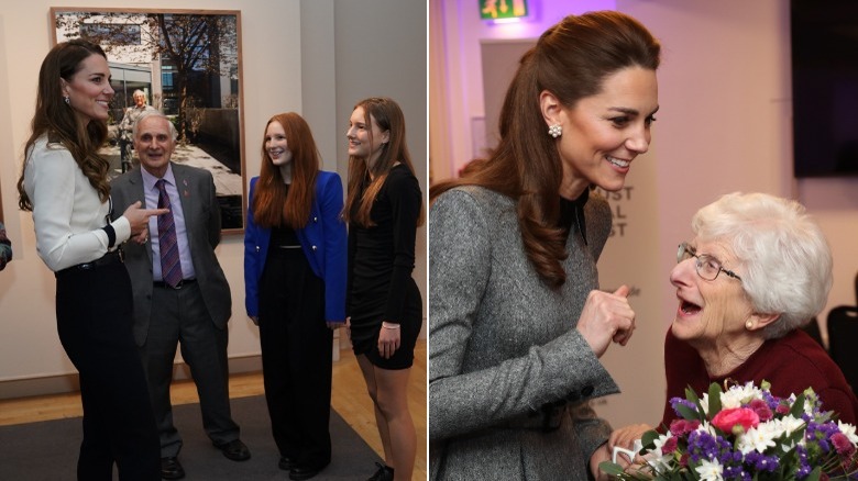 Kate Middleton reuniting with Holocaust survivors Steven Frank and Yvonne Bernstein
